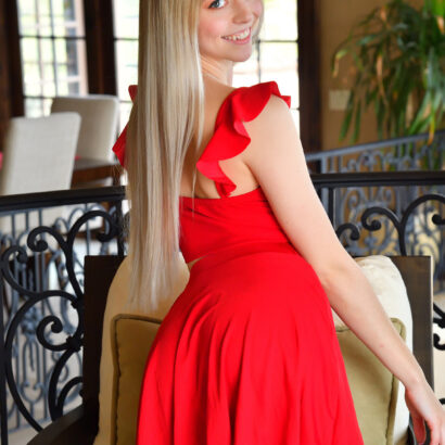 Lily Larimar FTV Girls Sultry Red Dress