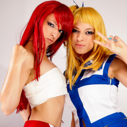 Lucy and Tanya Cosplay Beauties