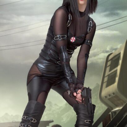Marilyn Plays Alice from Resident Evil