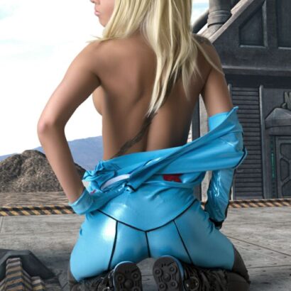 Mea Lee Zero Suit Cosplay