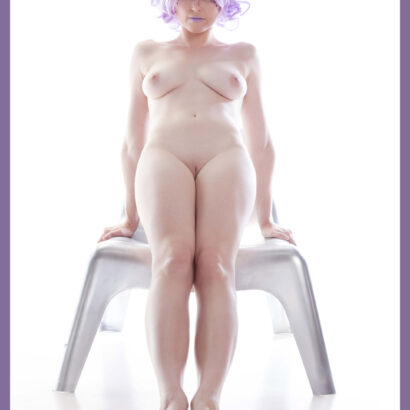 Misty Day Futuristic Alien Beauty Nude Muse