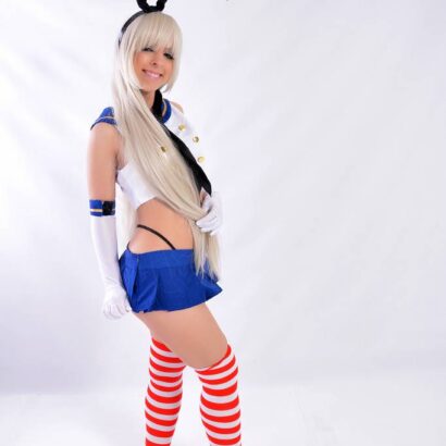 Nataliya Shimakaze Kantai Cosplay Mate