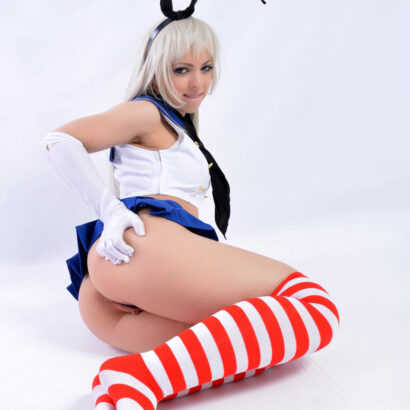 Nataliya Shimakaze Kantai Cosplay Mate