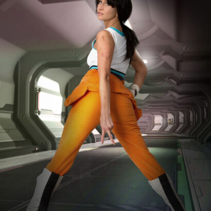 Nina Test Lab Cosplay Girl