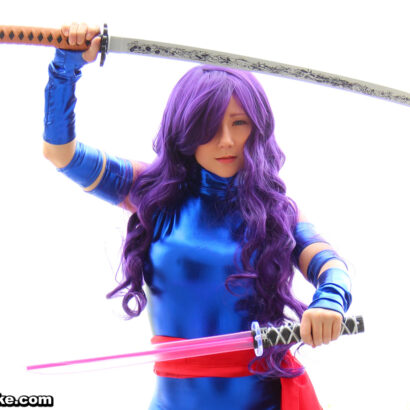 Pattycake Sexy Psylocke Cosplay
