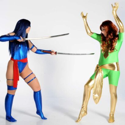 Psylocke and Phoenix Cosplay