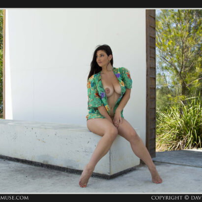 Scarlett Morgan Enjoys A Light Breeze