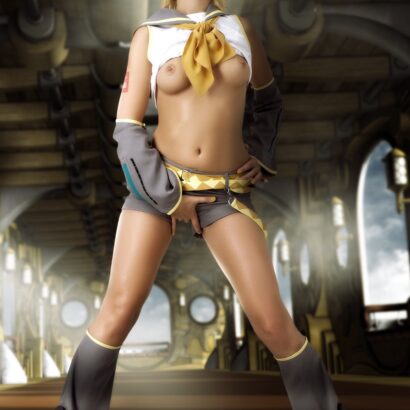 Shelly Rin Kagamine Cosplay Erotica