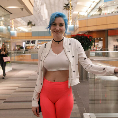 Skye Blue Hot Girl In The Mall Zishy