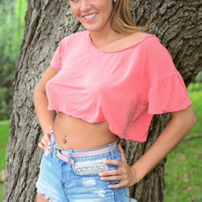 Sophia Winters Cute Crop Top