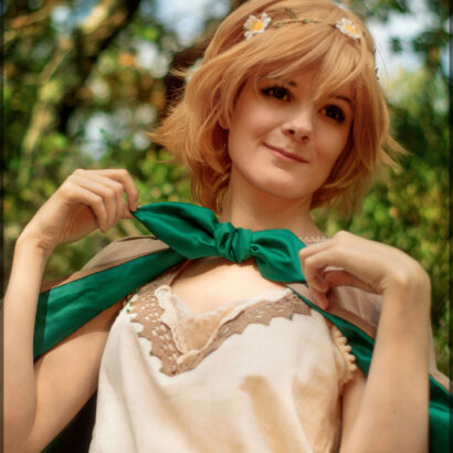 Underscore Plays Grass Quill for Cosplay Deviants
