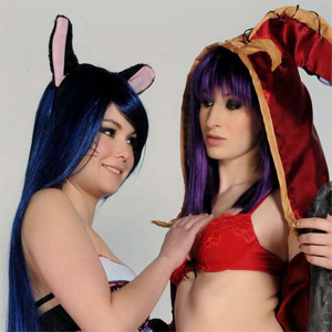 Ahri and Lulu Legends Cosplay