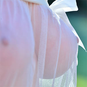 Amber See Thru Dress for FTV Girls