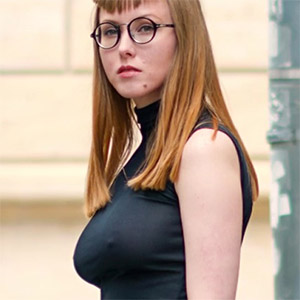 Cute Nerdy Girl Michel Chloe