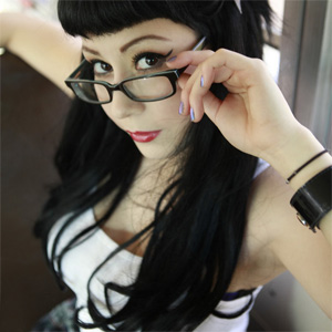 Cute Goth Schoolgirl