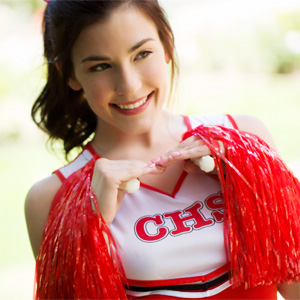 Jenna Reid Cute Cheerleader