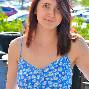Lexi FTV Girls Blue Dress No Panties