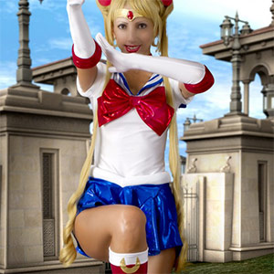 Leyla Sailor Moon Cosplay Erotica