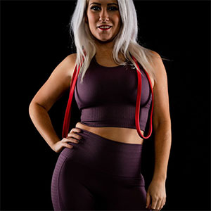 Lu Elissa Rubber Band Skin Tight Glamour