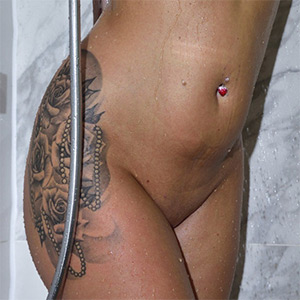 Lycia Sharyl Showered and Shaved