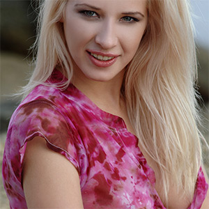 Magda Beautiful Blonde Outside