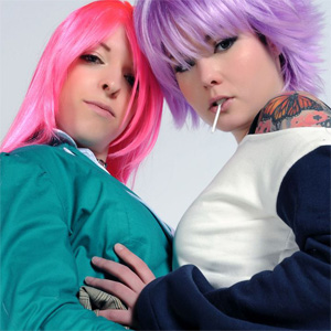 Moka and Mizore Vampire Chicks
