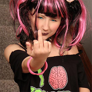 Sexy Pattycake Zombie Girl