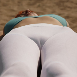 Penelope Lynn Outside Yoga Cutie