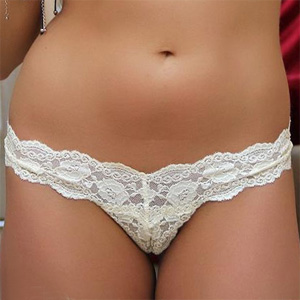 Piper Bauer Lace Thong
