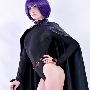 Raven Teen Titans Nude Cosplay Mate