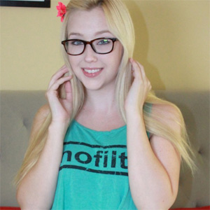 Samantha Rone Cute Glasses Nubiles