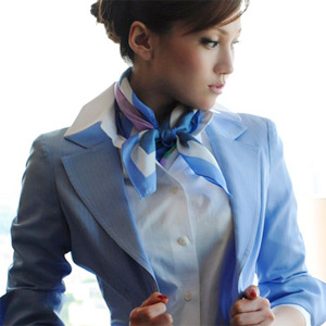 Ameri Ichinose Stewardess Cosplay