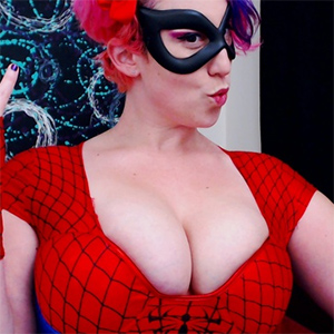 Kitty LeRoux Costume Webcam Girl