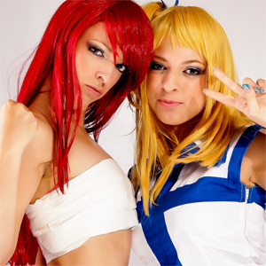 Lucy and Tanya Cosplay Beauties